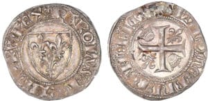 Charles VI - Blanc guénar - Paris