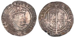 Grande-Bretagne - Henry VIII - Groat (1526-1544)