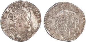 Italie - Naples et Sicile - Philippe II - 1/2 ducato