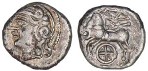 Lingons - Denier KALETEDOY (80-50 av. J.-C.)