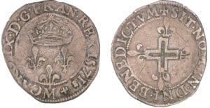 Charles IX - Double sol parisis - 1571 M (Toulouse)