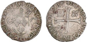 Charles IX - Douzain - 1574 P (Dijon)