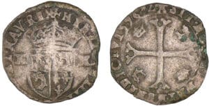 Henri IV - Douzain du Dauphiné - 1596 Z (Grenoble)