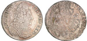 Louis XIV - Ecu aux trois couronnes - 1709 T (Nantes)