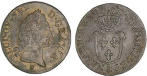 Louis XV - Demi-sol d'Aix - 1770 & (Aix)