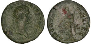 Nerva - Dupondius (97, Rome) - La Liberté