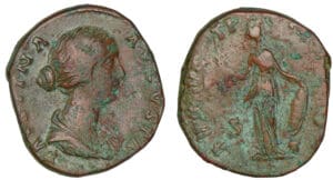 Faustine jeune - Sesterce (161-175, Rome) - Vénus