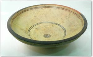 Romain - Coupe en terre cuite - Italie du sud - IVème siècle ap. J.-C.