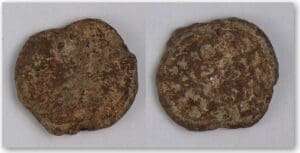 Byzance - Sceau en plomb - VIIème-VIIIème siècle ap. J.-C.