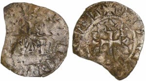 Charles de Blois - Double denier (Nantes)
