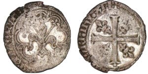 Charles de Blois - Gros à la fleur de lis