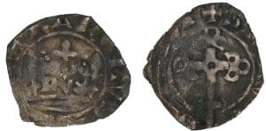 Charles de Blois - Double denier