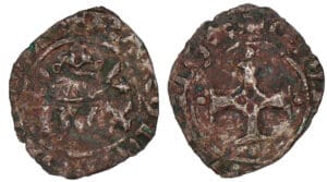 Charles de Blois - Double denier