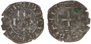 Charles de Blois - Double denier