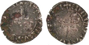 Charles de Blois - Double denier (Guingamp)