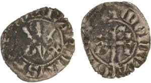 Charles de Blois - Double denier (Guingamp)