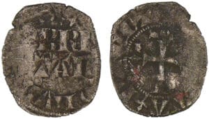 Charles de Blois - Double denier (Nantes)