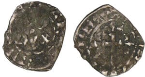 Charles de Blois - Double denier (Nantes)