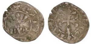 Charles de Blois - Double denier (Nantes)