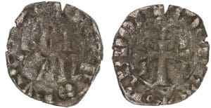 Charles de Blois - Double denier (Rennes)