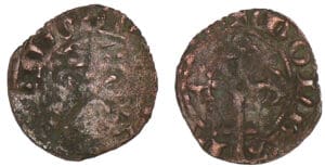 Charles de Blois - Double denier (Rennes)