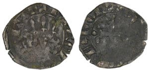 Charles de Blois - Double denier (Rennes)