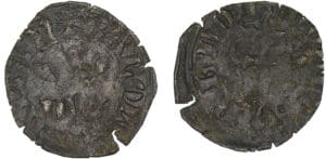 Charles de Blois - Double denier (Rennes)