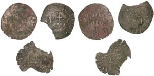 Jean IV - Double denier (3 monnaies)