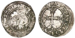 Jean IV - Demi-gros au lion (Vannes)
