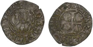 Jean V - Double denier (Fougères)