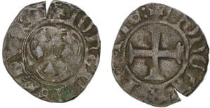Jean V - Double denier (Morlaix)