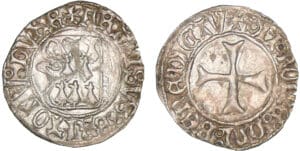 François 1er / François II - Blanc à la targe (Rennes)