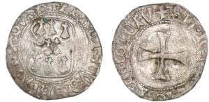 François 1er / François II - Blanc à la targe (Rennes)