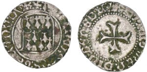 François 1er / François II - Blanc à la targe (Rennes)