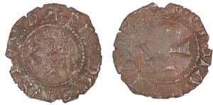 François 1er / François II - Denier à l'hermine (Nantes)