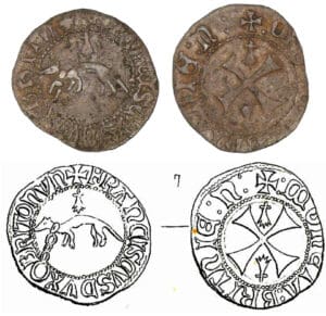François 1er / François II - Double denier à l'hermine (Nantes)