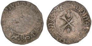 François 1er / François II - Double denier à l'hermine (Nantes)