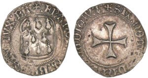François 1er / François II - Blanc à la targe (Rennes)