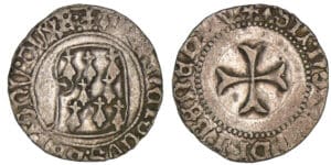 François 1er / François II - Blanc à la targe (Rennes)
