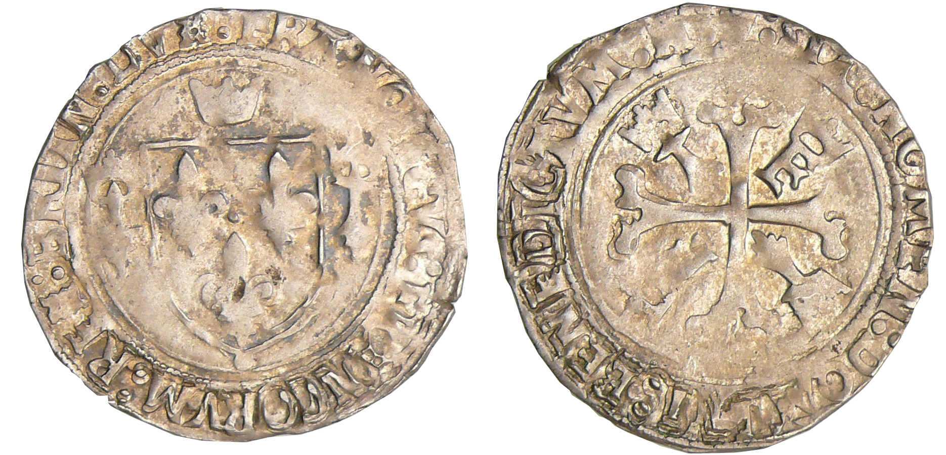 François 1er (1515-1547) - Grand blanc de Bretagne - Nantes François 1er (1515-1547) - Grand blanc de Bretagne - Nantes