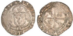 Charles VIII - Blanc à la couronne de Bretagne - Nantes