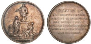 Louis XV médaille 1744 - Argent