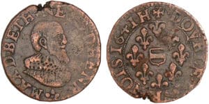 Berri - Maximilien Ier - Double tournois 1641 H