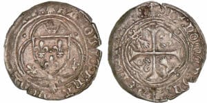 Charles VIII - Blanc à la couronne de Bretagne - Nantes