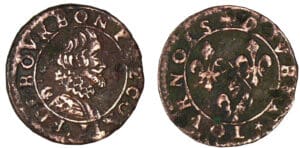 Champagne - François de Bourbon - Double tournois