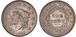 Etats-Unis - Large cent Liberty head - One cent 1834