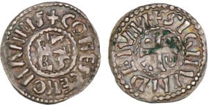 Maine - Herbert 1er - Denier