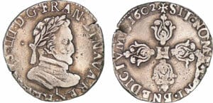 Henri IV - Demi-franc - 1602 I (Limoges)