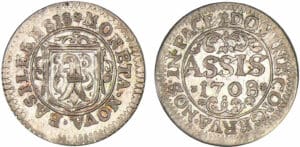 Suisse - Canton de Bâle - Assis 1708