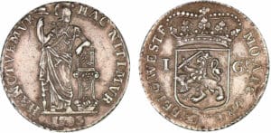 Pays-Bas - Westfrise - 1 gulden 1793